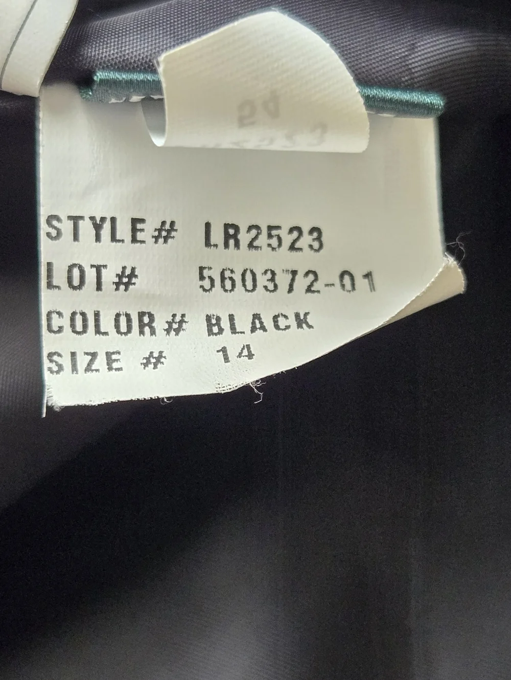 Lauren Ralph Lauren Women's Black Wool Blend Coat! Size 14